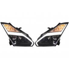 Nissan GT-R 2007-2014 Black Inner Xenon Head Lamp Units (Both Sides)